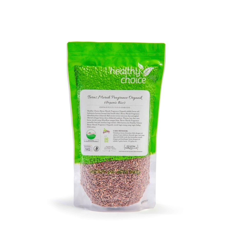 

Healthy Choice Beras Merah Fragrance Organik 1 kg