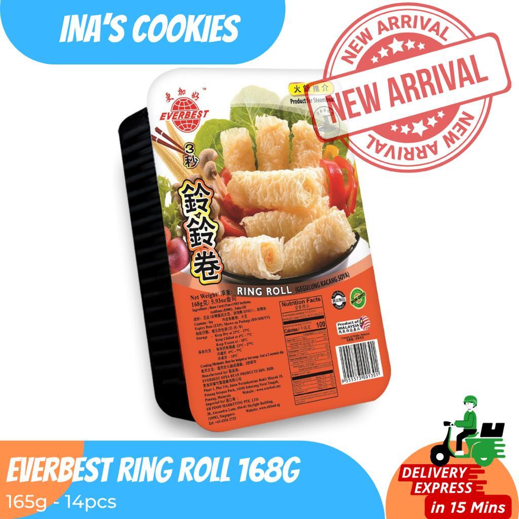 

Everbest Ring Roll - Kembang Tahu Gulung - Kulit Tahu 165g