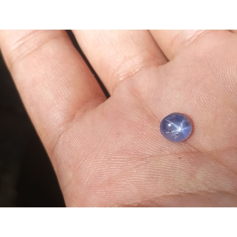 STAR BLUE SAPPHIRE Ceylon/Sri Lanka 2.51 Crt/ANTIQUE/NO HEATED NTD/CGL