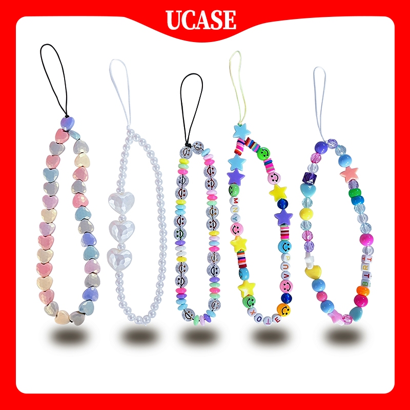 UCASE Lanyard Handphone Fashion Handphone Anti Hilang Rantai Ponsel Lucu Patel Gelang Handphone Simp