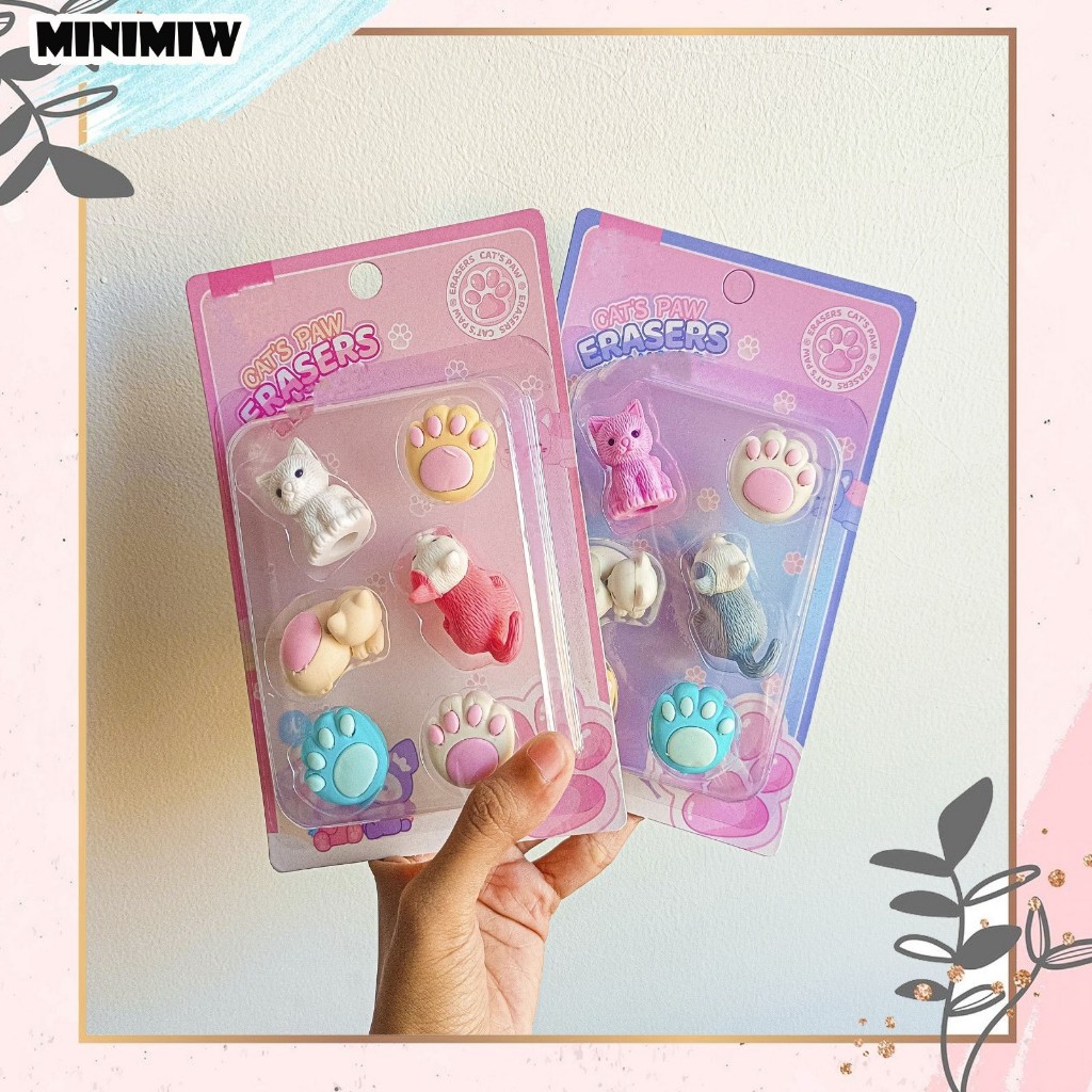 

PENGHAPUS MINIATUR KUCING XGD-8926 ER-1078 ERASER COLLECTION HAPUSAN KARET SETIP STIP LUCU ANAK ALAT TULIS KANTOR SEKOLAH MURAH TERMURAH COD