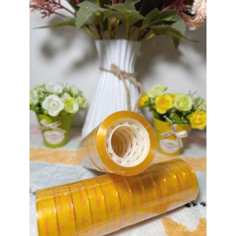 

ISOLASI BENING / STATIONARY TAPE SMART 25 YARD [ 1 SLOP = 12 Pcs ]