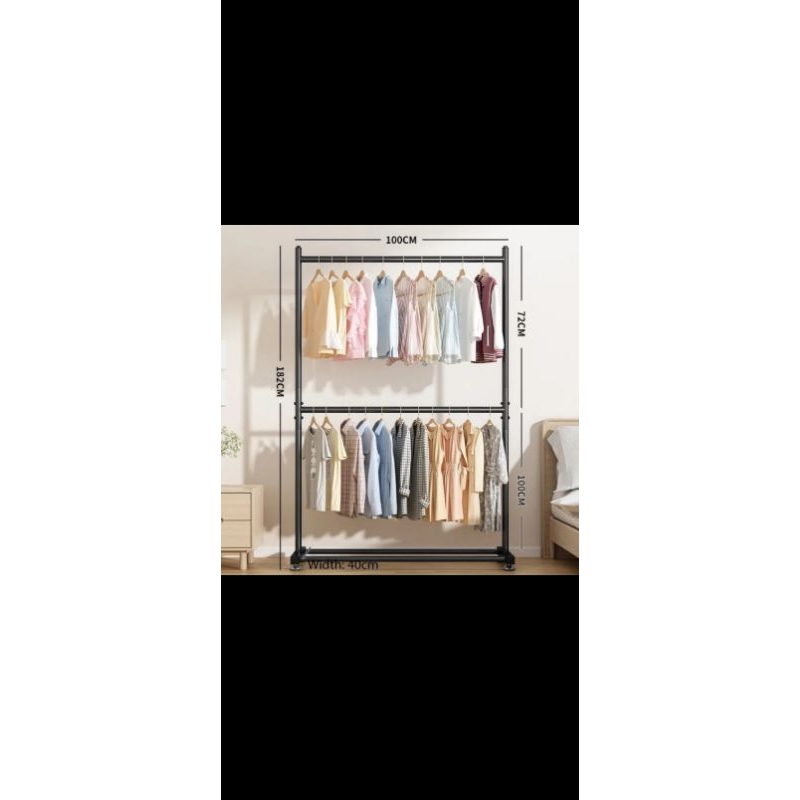 gawang baju besi UK 180×200 instan Denpasar/bisa cod