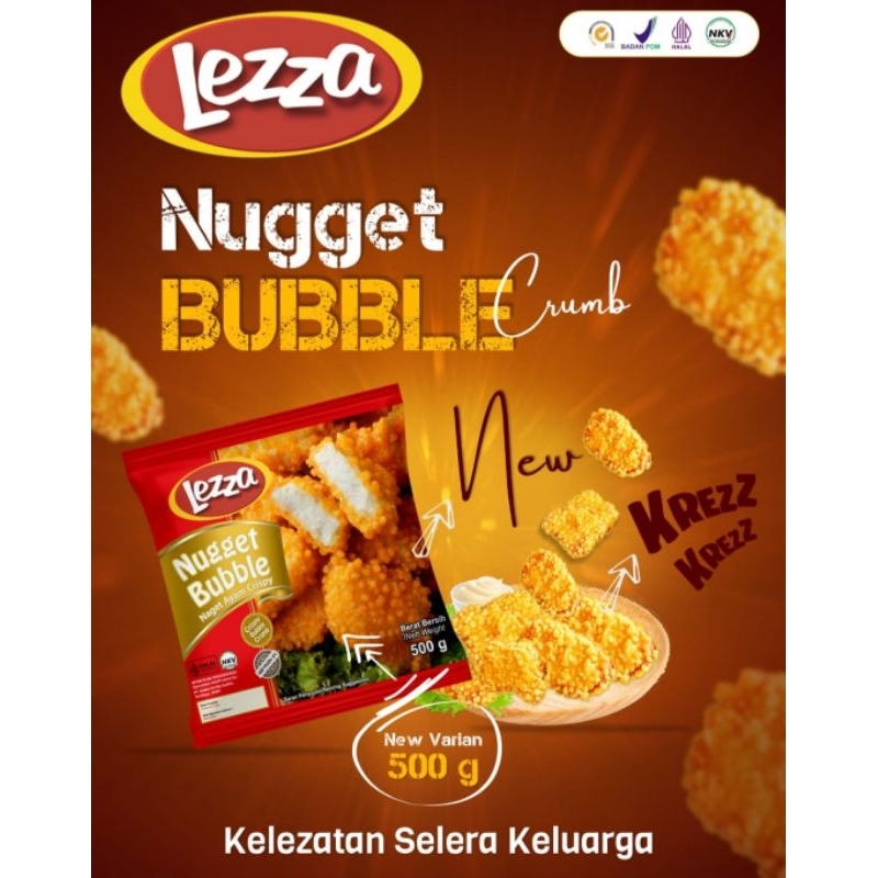 

Lezza Nugget Bubble Crispy 500 gram