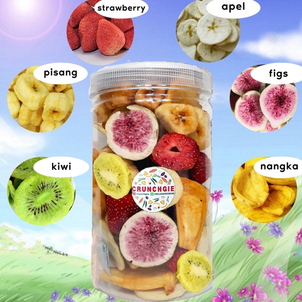

MODEL ELF717 Keripik Mix Buah Toples Keripik Strawberry Figs Tin Crisps