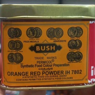 

Bush Orange Red Powder 100gr