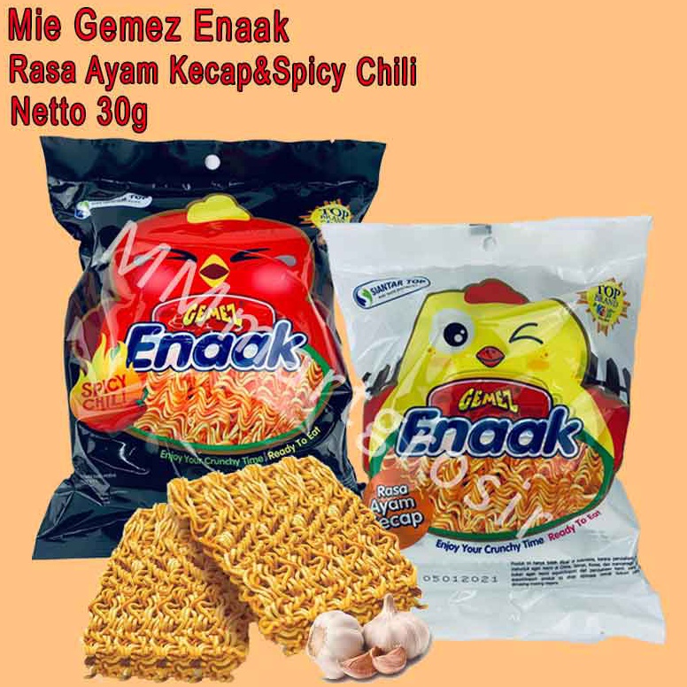 

TIPE AWV773 MI GEMEZ ENAAK RASA AYAM KECAP SPICY CHILI 3G