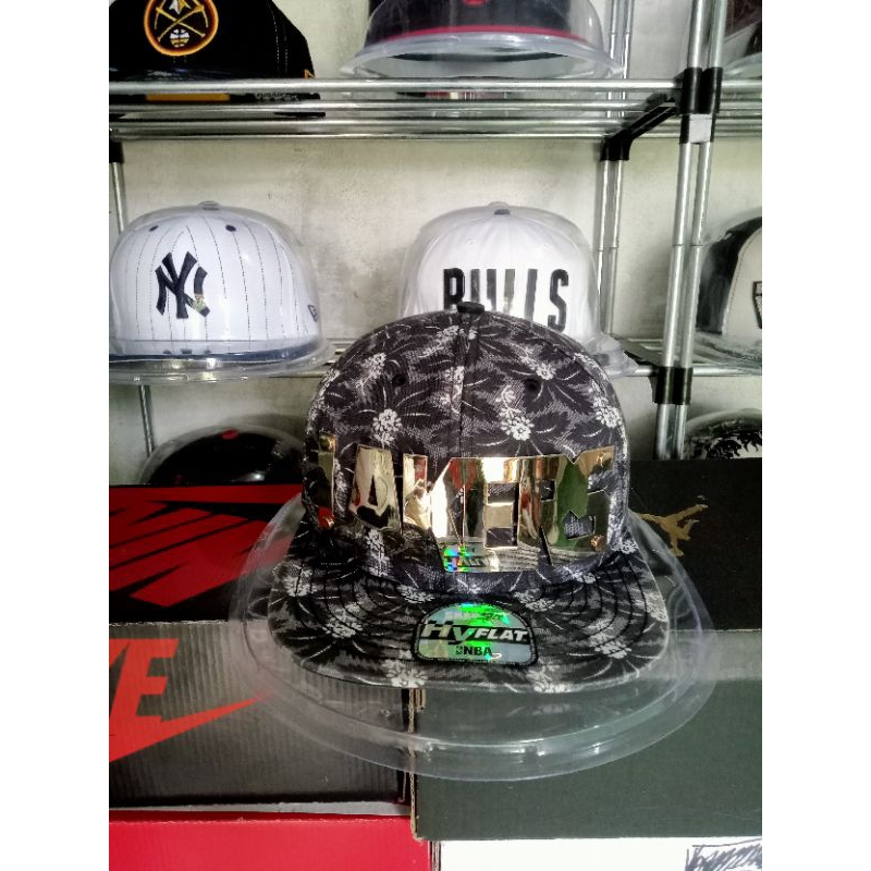 Topi snapback Lakers big logo metal / topi logo besi / snapback metal plat