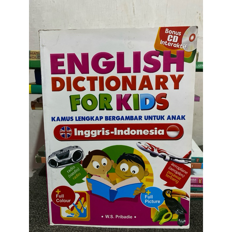 ENGLISH DICTIONARY FOR KIDS KAMUS LENGKAP BERGAMBAR INGGRIS INDONESIA