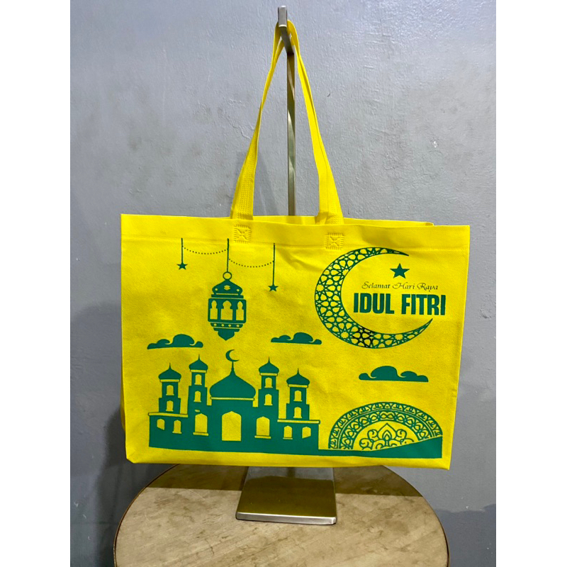 (1 LUSIN = 12 PCS) READY STOCK TAS PARCEL LEBARAN  IDUL FITRI 40x30x15 CM / TAS HAMPERS IDUL FITRI /