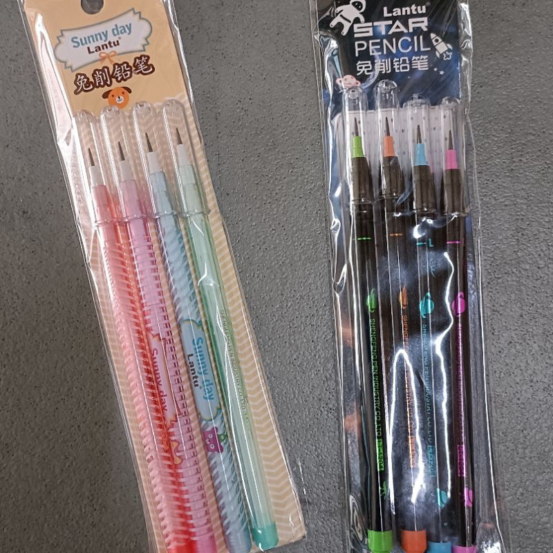 

pensil cabut fancy/ pensil bensia lantu (4 pcs)