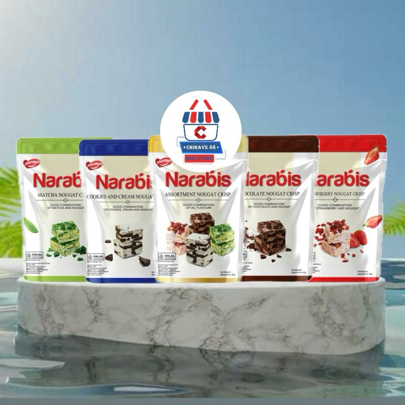 

Naraya Narabis Nougat Crisp All Variants 90g