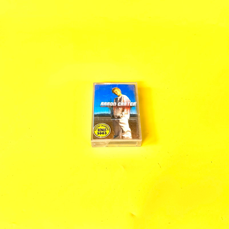 Kaset Pita / Tape / Walkman Aaron Carter Original 100% Berfungsi / Tested Indonesia Luar Campur