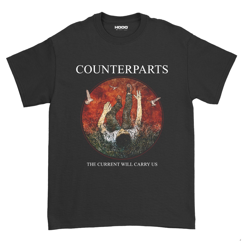 ( COD ) KAOS BAND COUNTERPARTS - ALBUM / UNISEX / BAJU COUNTERPARTS / T-SHIRT COUNTERPARTS