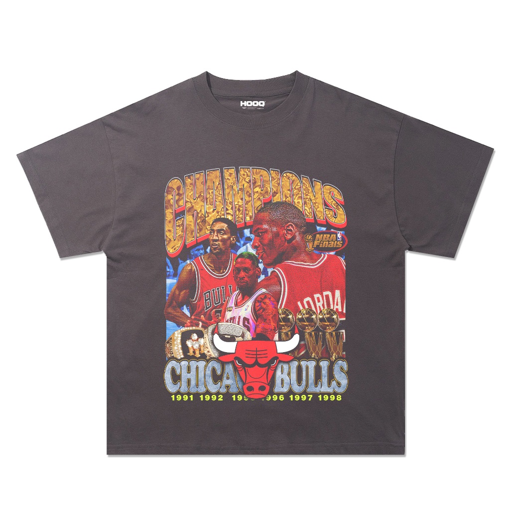 CHICAGO BULLS OVERSIZE VINTAGE T-shirt / MICHAEL JORDAN Oversize T-shirt