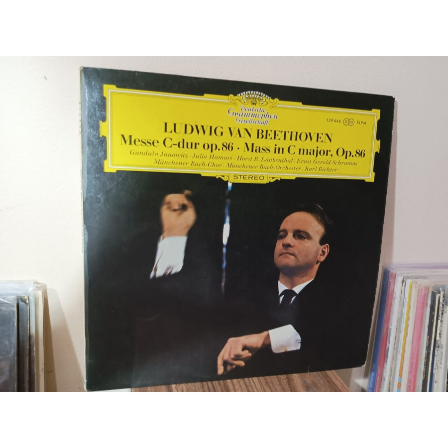 Beethoven Messe C-dur op.86. Vinyl Piringan Hitam Klasik