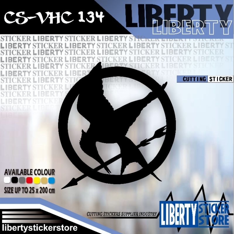 cutting sticker mocking jay hunger games | cutting stiker mocking jay hunger games | sticker hunger 