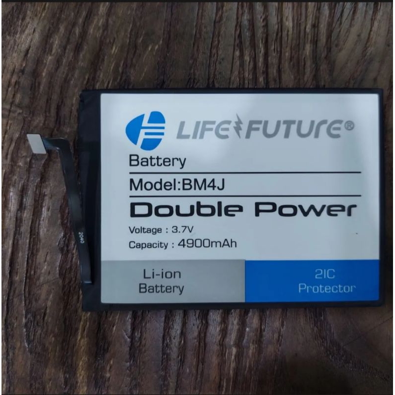 BATERE READMI NOTE 8 PRO BM4J LIFE FUTURE DOUBLE POWER