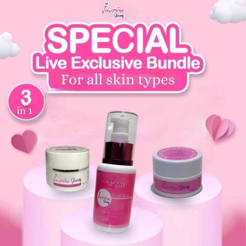 Jasmine beauty paket 3 in skincare Jasmine