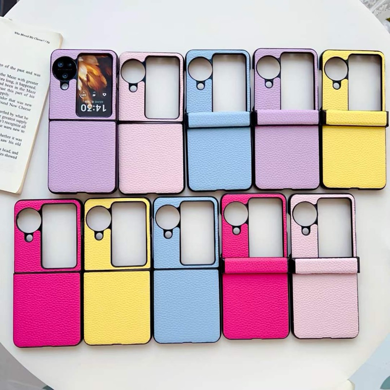 Leather Case Oppo Find N3 Flip FindN3 N3Flip [360 Protection]