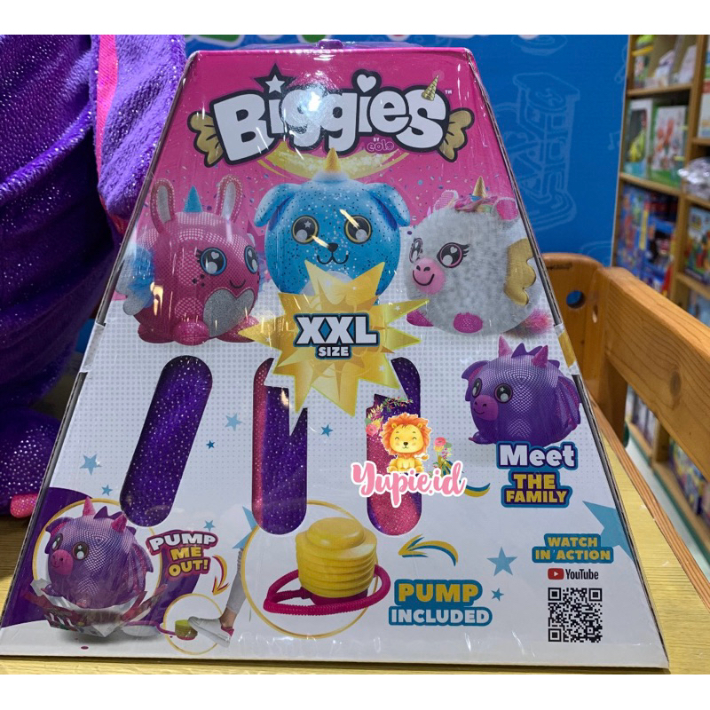 biggies pump out kids / boneka pompa anak