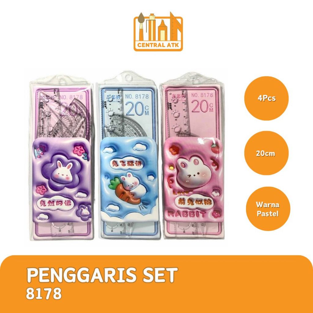 

PENGGARIS | GARISAN SET TRANSPARAN 8178