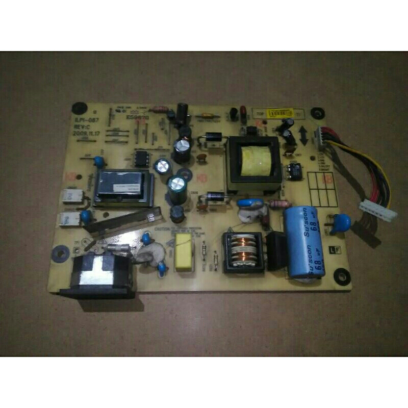 Acer X163W power suplay monitor