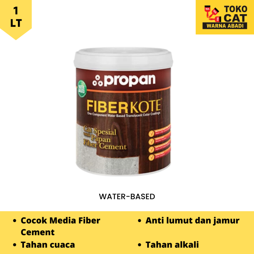 Cat Papan Fiber Cement Propan Fiberkote