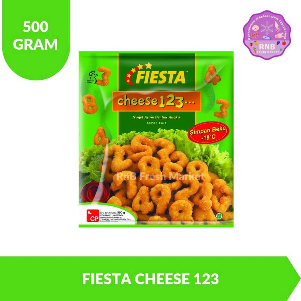 

Fiesta Cheese 123 Netto 500 Gram