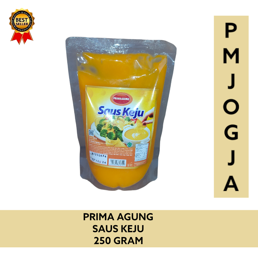

Prima Agung Saus Keju 250 Gram / Saos Keju / Cheese Sauce