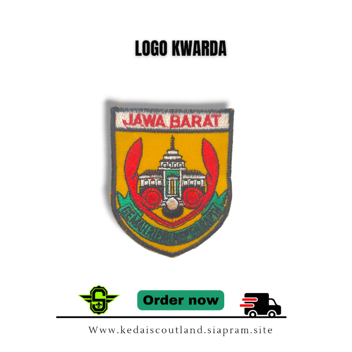 Logo Bordir Kwarda/Bdge kwarda/Lambang kwarda