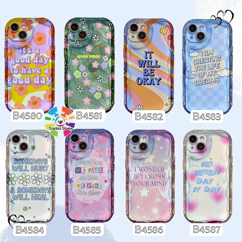 B4580 SOFTCASE SILIKON CASING SHOCKPROOF MELTING QUOTES CUTE FOR VIVO Y02 Y12 Y15 Y17 Y15S Y01 Y16 Y