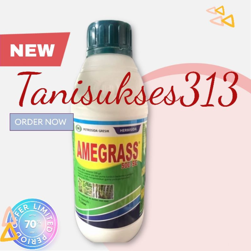 Herbisida amegras 1liter obat rumput tebu Amigras 1liter