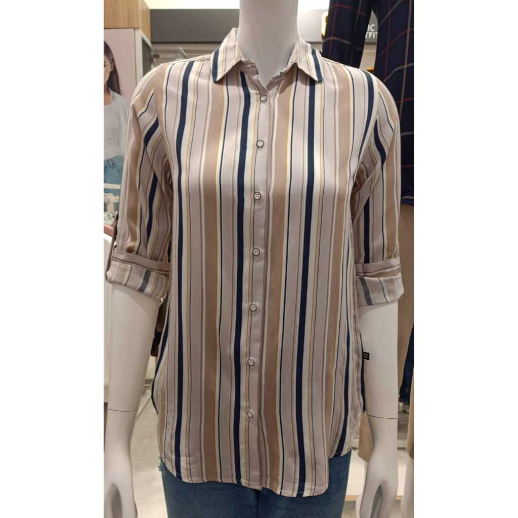 Kemeja salur merk c2 ori matahari