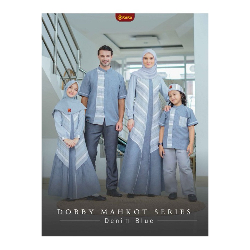 KEKE SARIMBIT DOBBY MAHKOT SERIES DENIM BLUE 2024