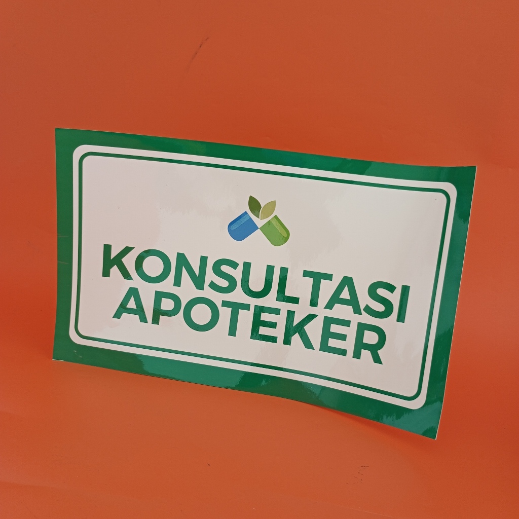 

Stiker Konsultasi Obat /Stiker Konsultasi Apoteker