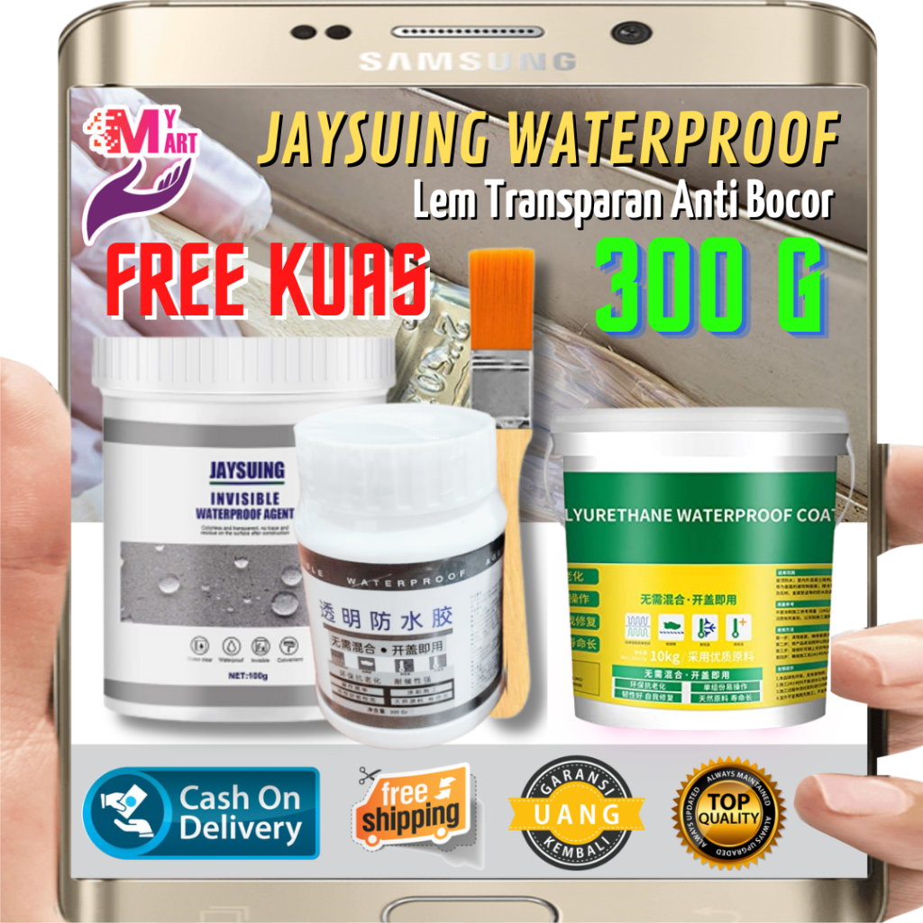 {FREEONGKIR} GAN JAYSUING LEM ANTI BOCOR 300G - JAYSUING LEM ANTI ATAP REMBES BOCOR 300G - JAYSUING