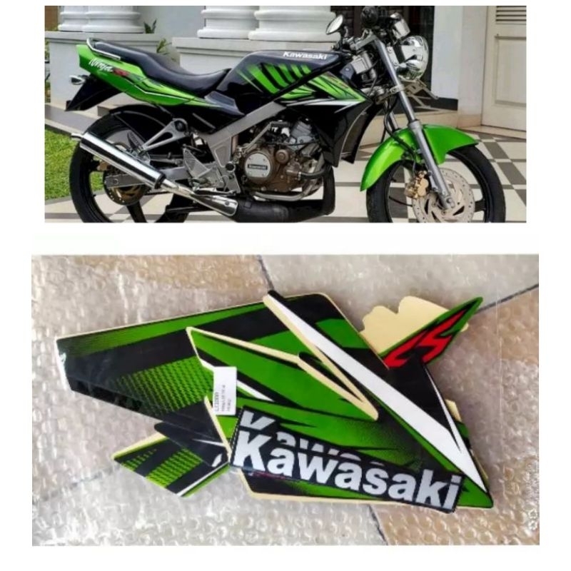 Striping Kawasaki Ninja SS 2015 Hijau