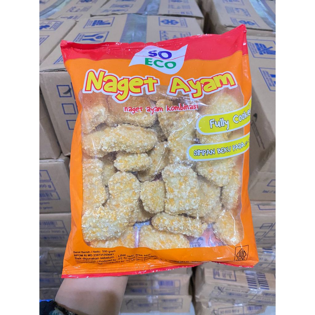 

Grosir Addict So Eco Naget Nugget Ayam 500 gram (KHUSUS INSTAN CIMAHI/BANDUNG)