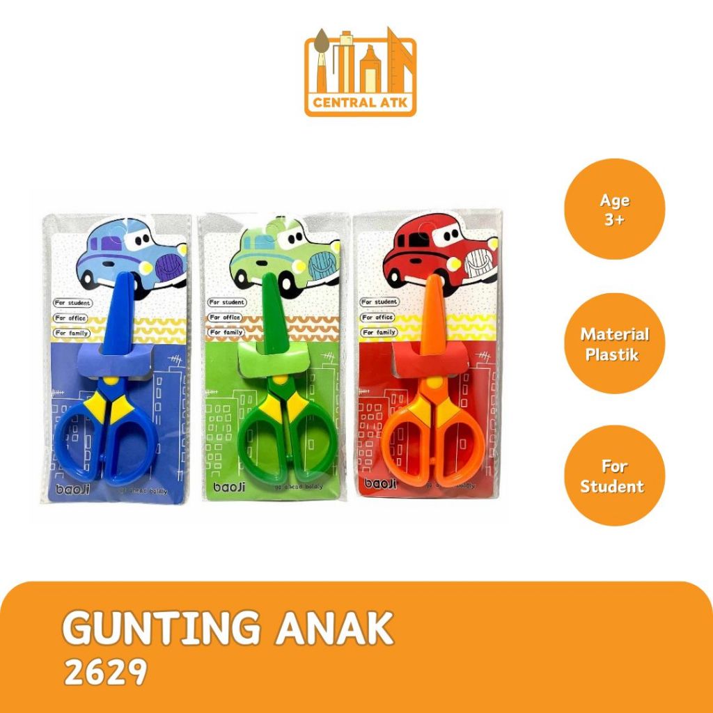 

SCISSORS | GUNTING ANAK 2629 (1 PCS)