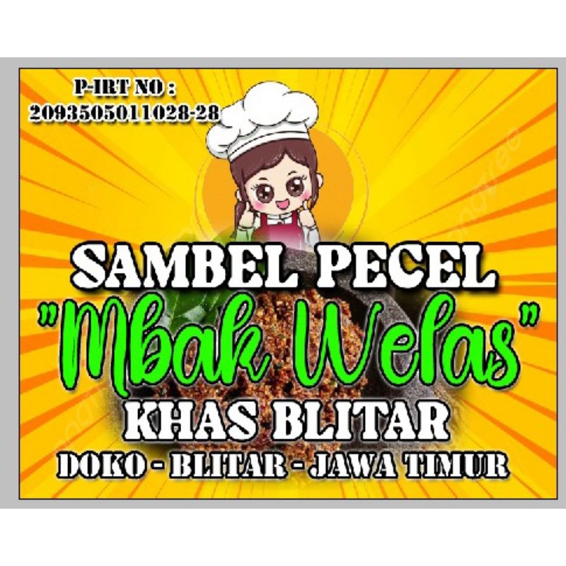 

Sambel Pecel Mbak Welas
