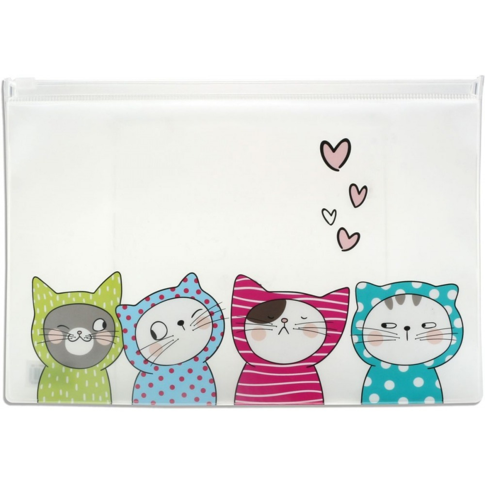 

Map Zipper A5 M&G So Many Cats ADM929FP