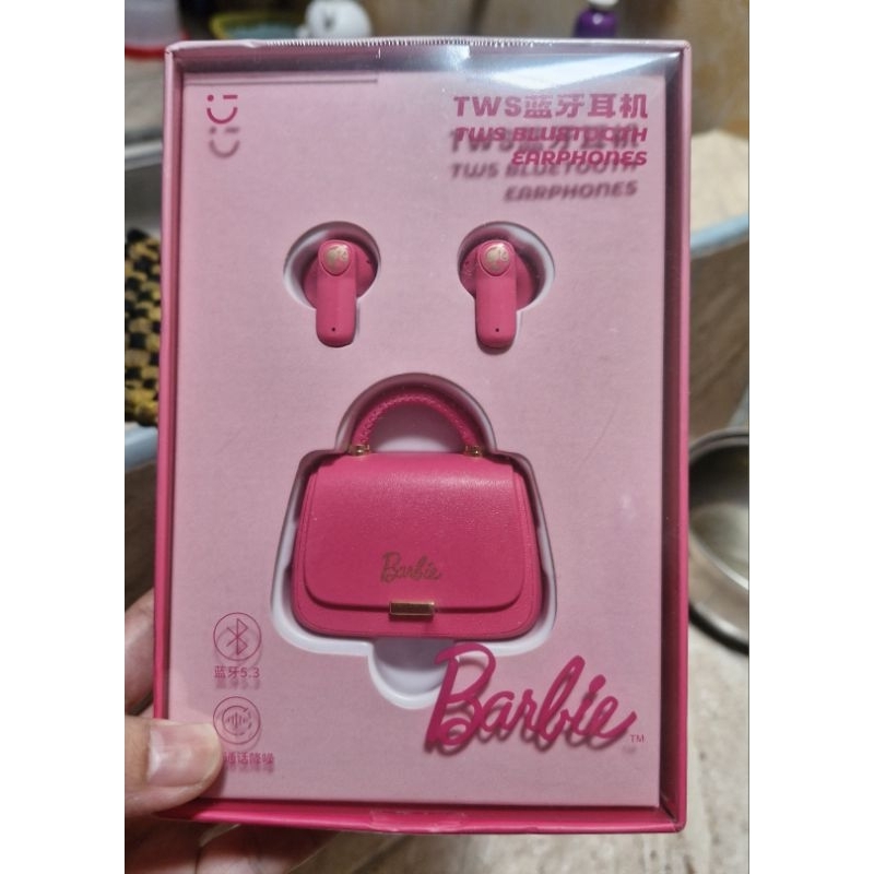miniso x barbie tws earphone earbuds