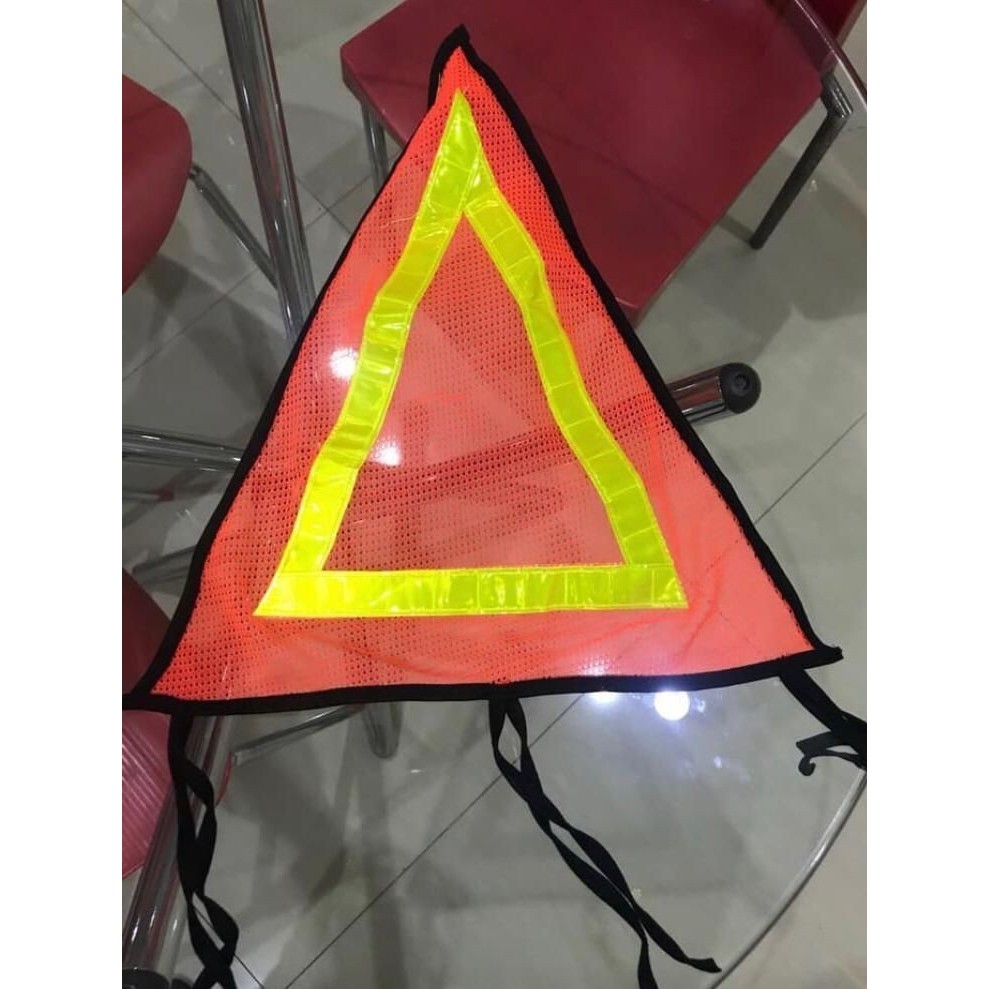 Bendera Segitiga Jaring oren Buggy Whip / Bendera Tiang Mobil Tambang