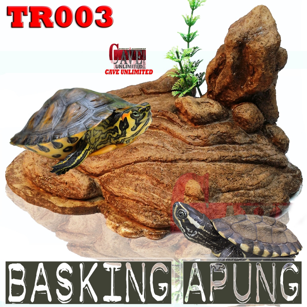 TR003 BASKING SPOT RAMP FLOATING ISLAND TEMPAT BERJEMUR MENGAPUNG TANGKRINGAN KURA KURA AIR TURTLES 