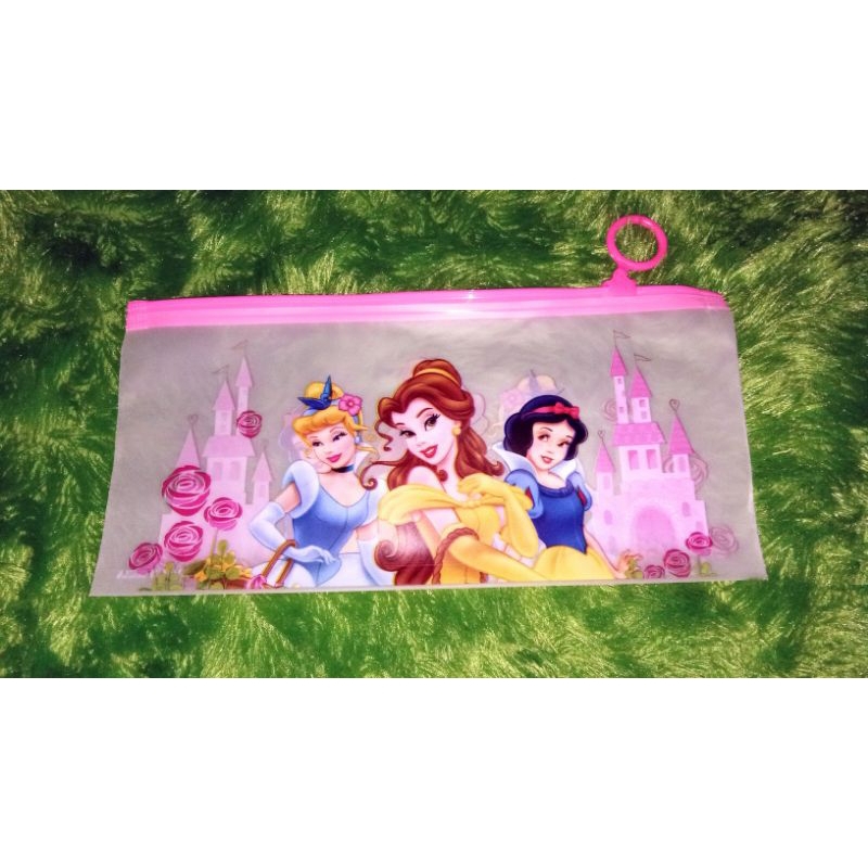 

Tempat pensil transparan karakter zip lock