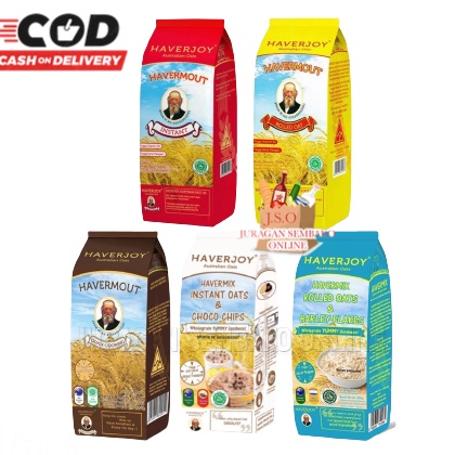 

Best JSO Haverjoy Havermout 5gr Australian Oat Meal Sarapan Instant Oat Rolled Oat Quick Cooking Oat Havermix Barley Havermix Chocochip