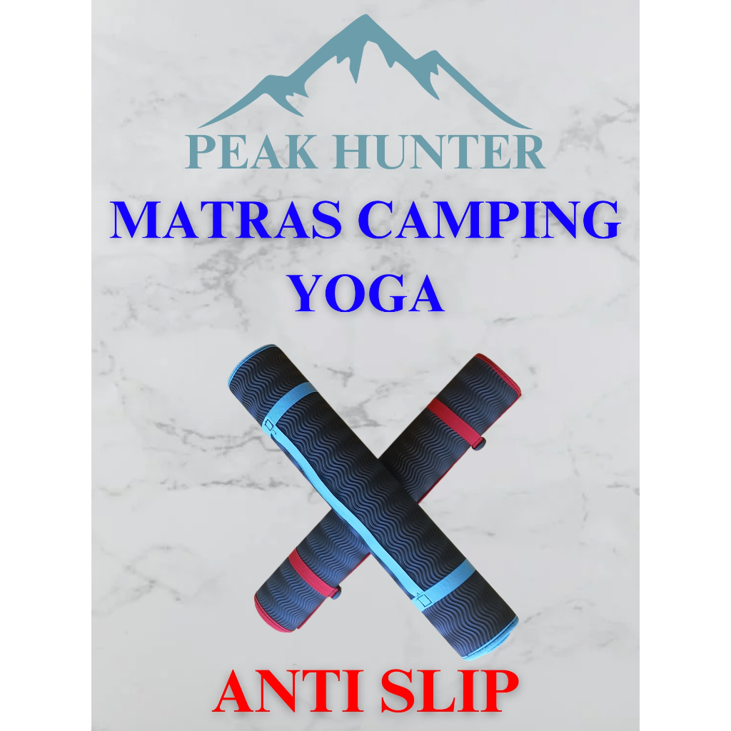 Matras Camping / Matras Yoga Serbaguna Kuat dan Tahan Lama Anti Slip