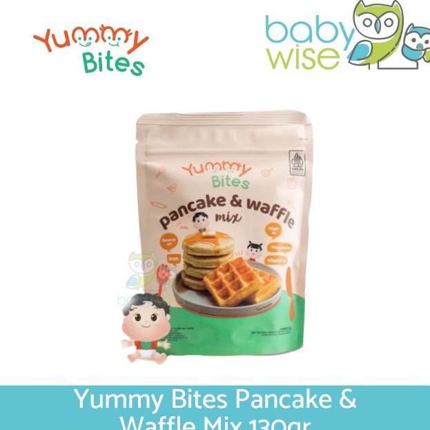 

Murah Yummy Bites Pancake Waffle Mix 13gr