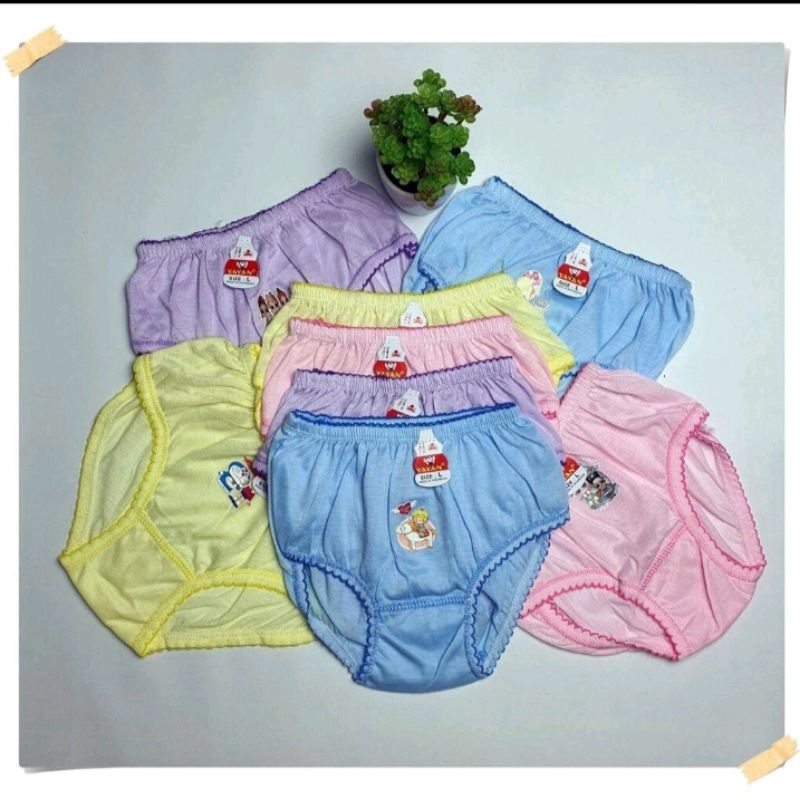 CD Anak Cewek Murah Meriah VIENA, CD anak Perempuan motif dan polos